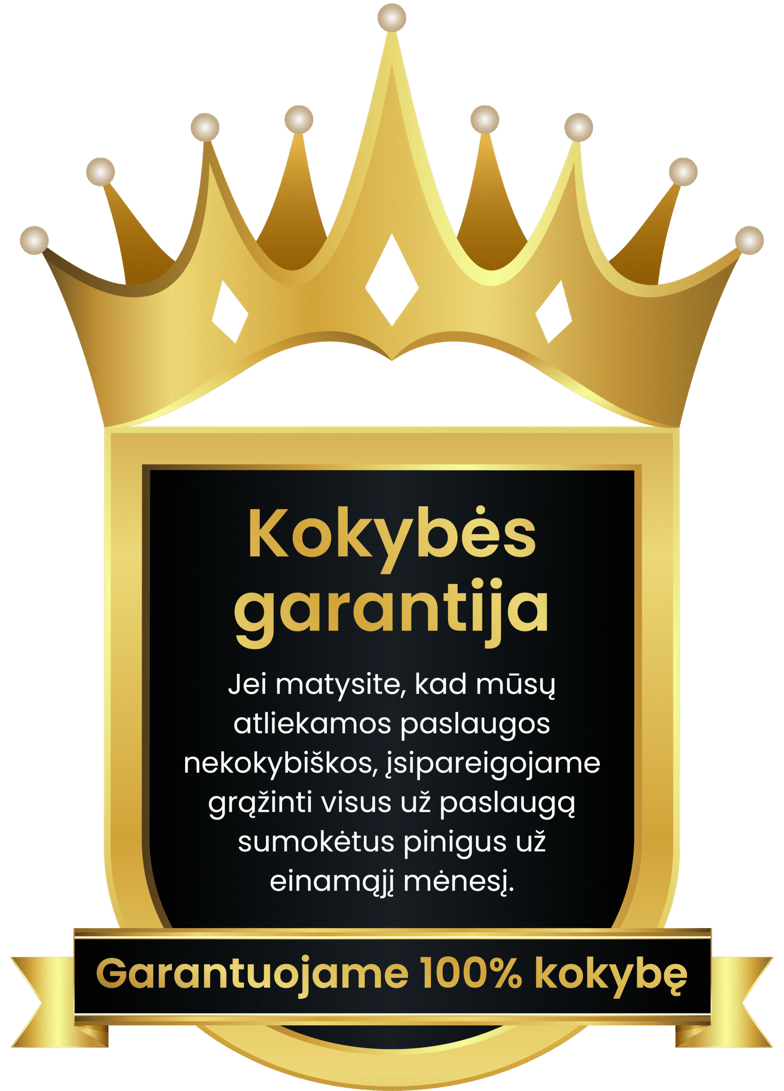 Kokybės garantija